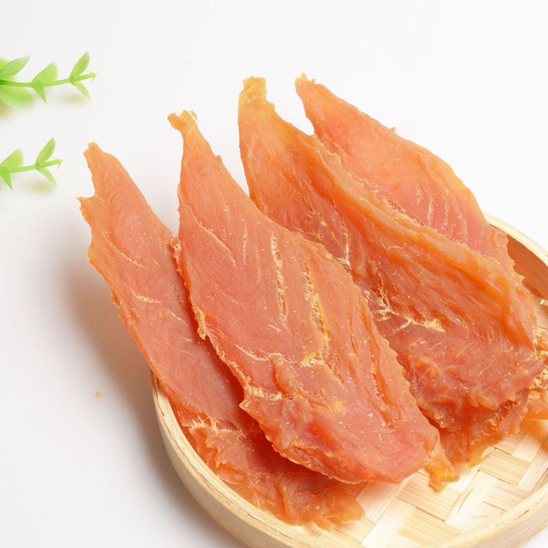 Поо питательные вкусные куриные грудки джерки собака лакомства закуски сухой пищевой