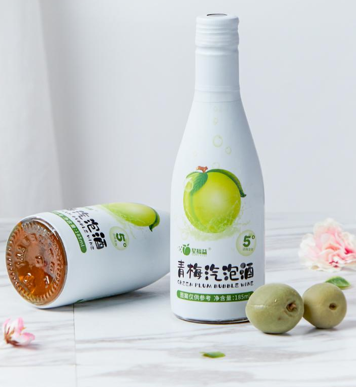 Happyfull Premium японский стильный низкоградусный ABV 5% спирт Umeshu ликер сливовый Сверкающее вино