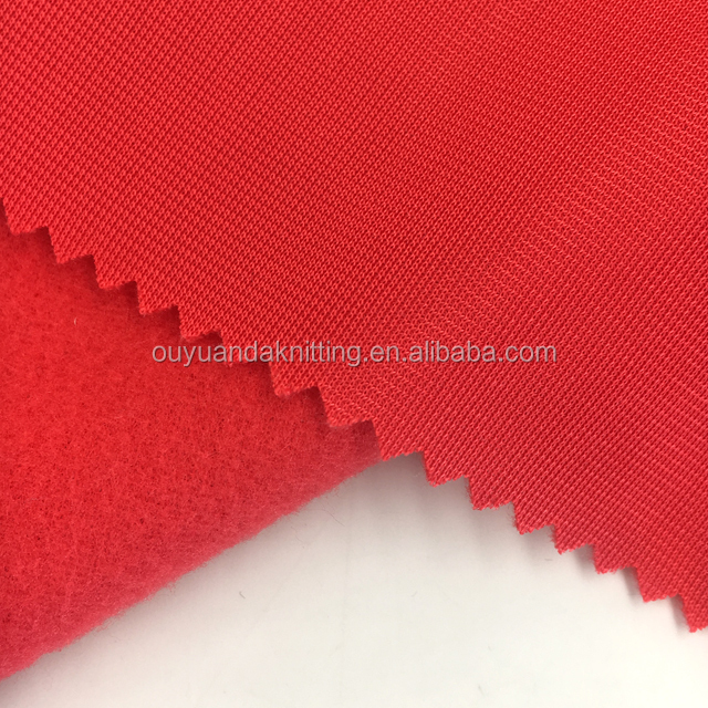 100% полиэстер 220gsm одна сторона Матовый трико спортивная ткань Vioto
