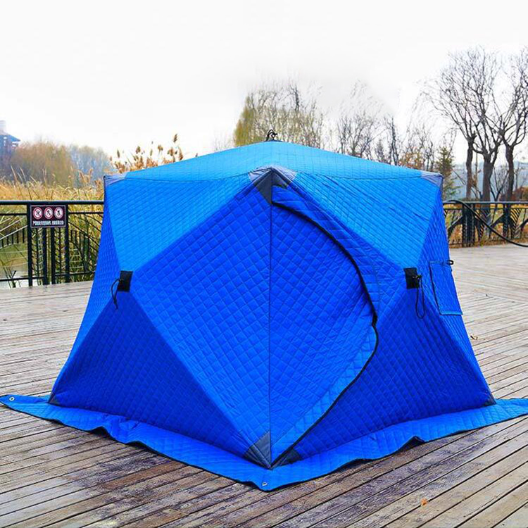 1-2 People Winter Plus Cotton Thickening Fishing Tent Ice Fishing Room Tent