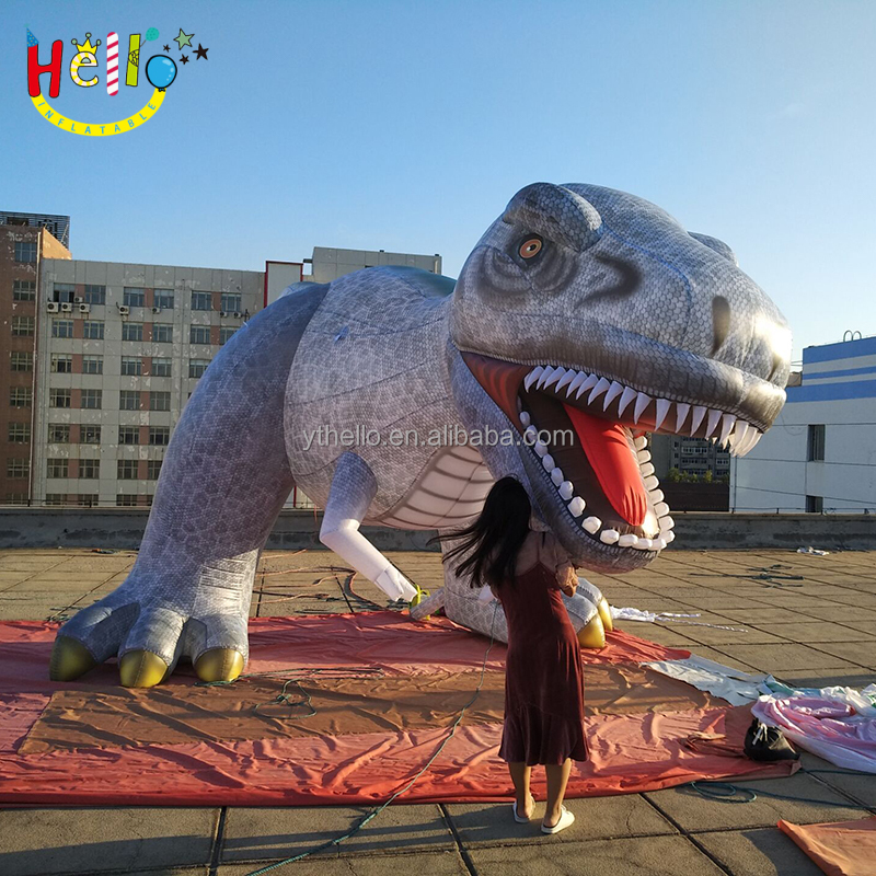 Led Light Advertising Giant Inflatable Dinosaur Inflatable Cartoon Animal For Sale