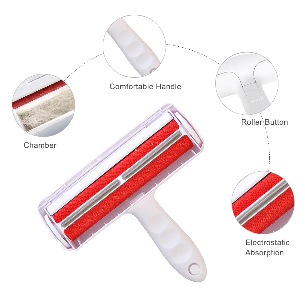 Removedor De Pelo Gato Self Cleaning Pet Brush Huisdierhaar Verwijderaar Cepillo Pelos Para Perro Articulos Limpieza Mascotas