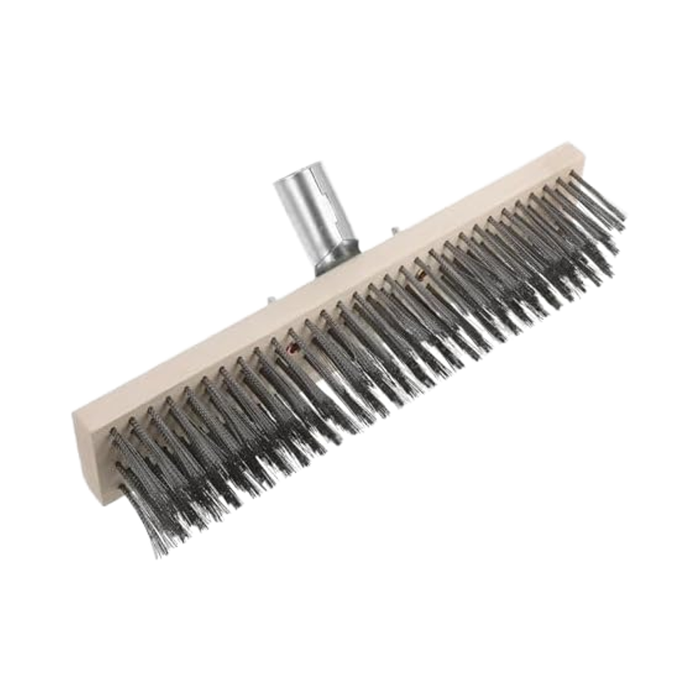 Industrial Grade Multifunctional Stainless Steel Wire Brush Metal Cleaning Tool for Floor Scrubbing and Other Purposes