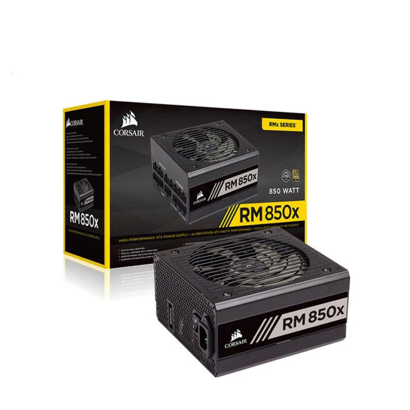 RM850X 850W блок питания 80 PLUS золотая медаль полный модуль для настольного компьютера ПК сервер Corsair RM850X блок питания