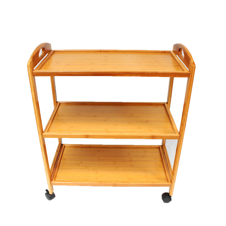 Hot on Amazon 3 Tier Wooden Kitchen Trolley