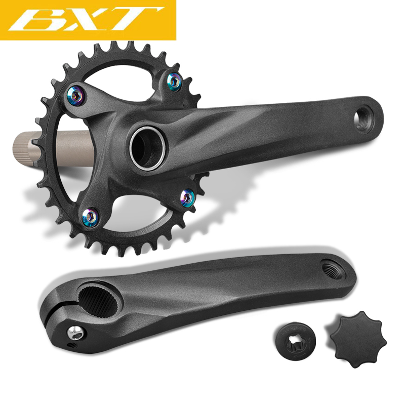 Горный велосипед звездочка цепной передачи SHIMANO XTR диаметра окружности болтов (104BCD 170 мм кольцо в виде цепочки 32T CNC углеродистый горный велосипед Звездочка для шоссейного велосипеда диаметра окружности болтов