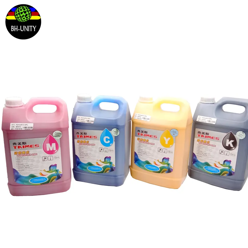 Konica 512/512i/1024/1024i печать taimes Эко сольвентные чернила cyan для allwin flora jhf taimes струйный принтер CMYK 5000 мл/бутылка