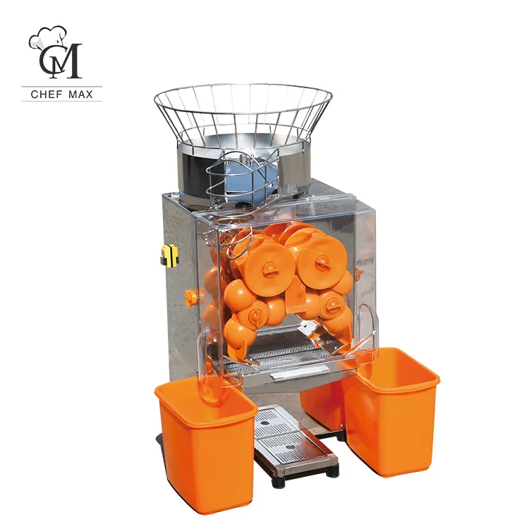 Chefmax Commercial  Extractor Automatic Electric Orange Lemon Fruit Squeezer Juicer/Orange Juice Machine
