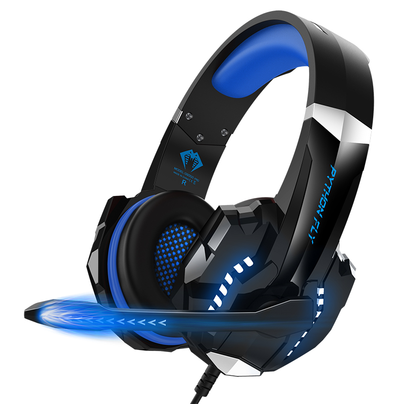 Лидер продаж 2020, игровая гарнитура Audifonos Gamer 7,1 высокого разрешения с шумоподавлением, игровая гарнитура со светодиодными лампами для игр в путешествиях Ps5