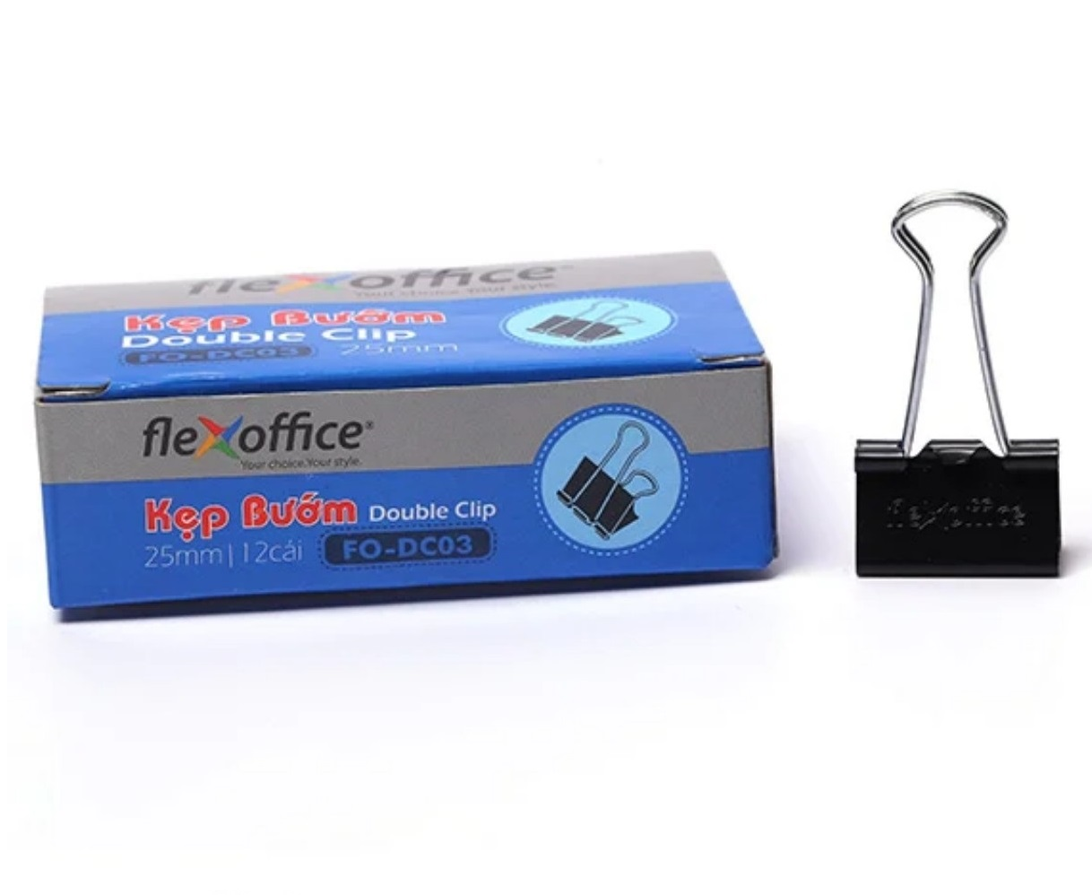 Metal Flexoffice Brand Cheap & Classic Style 25mm FO-DC03 Paper Clip For Office Supplies From Vietnam