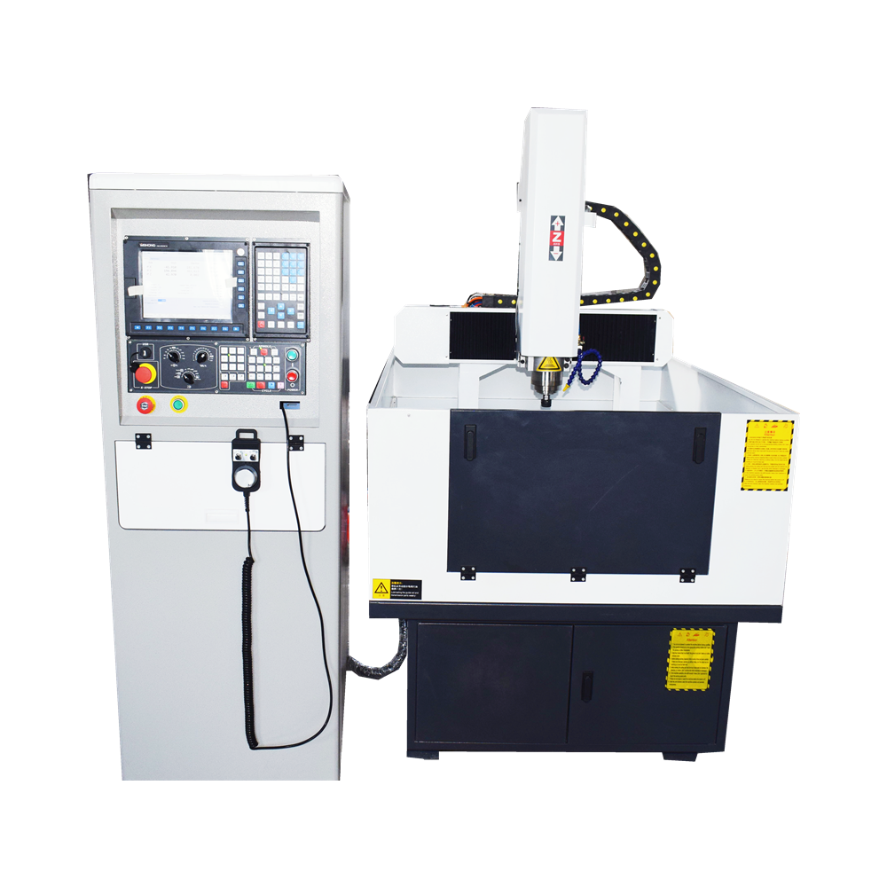 4040/6060 semi-cover Metal Mould And Wood Mould Carving Cnc Router Small 3 Axis Cnc Milling Machine