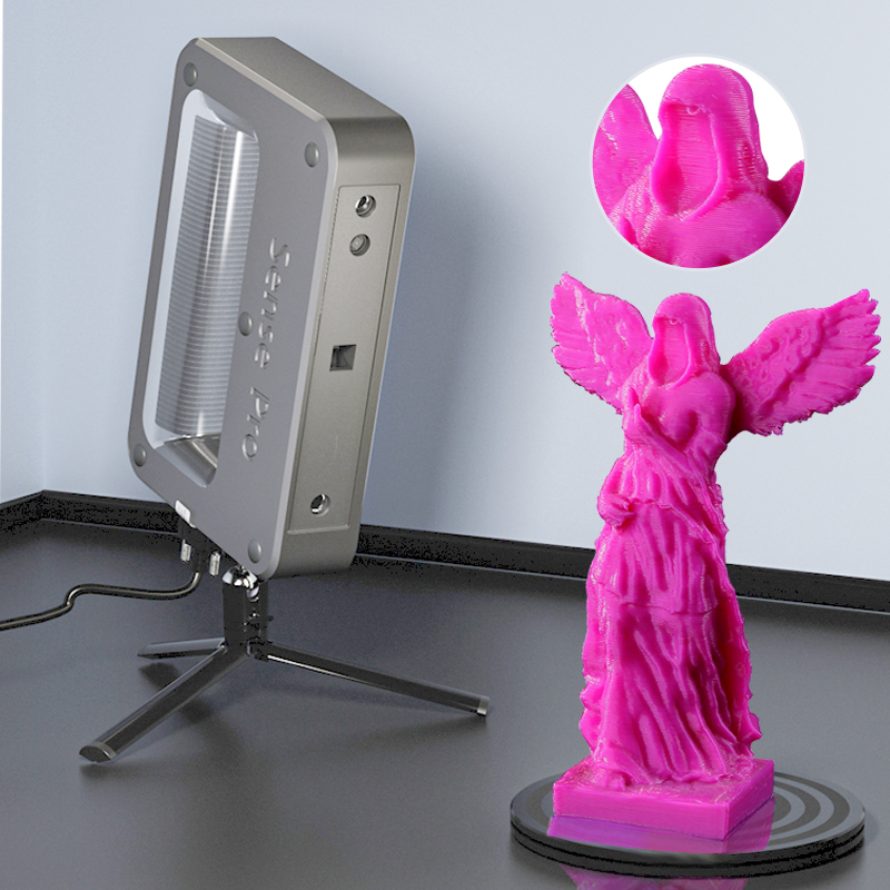 Высокоточный полноразмерный ручной мини-сканер 3d sense pro, Полноцветный 3d комнатный сканер для продажи
