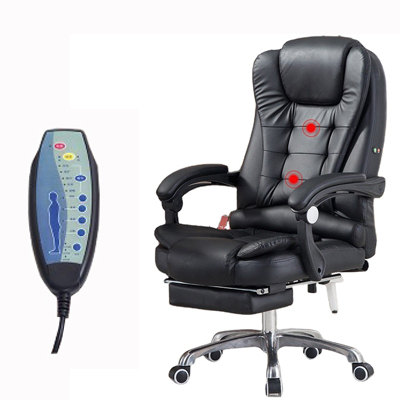 Hot Luxury Office furniture sillas de escritorio oficina swivel genuine leather executive ergonomic massage chair office chairs