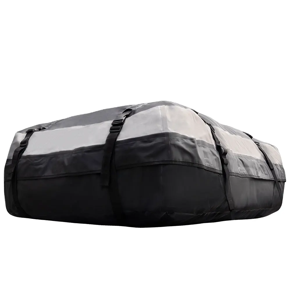 High quality durable waterproof car roof bag top cargo bag fits vehicles with or without roof racks