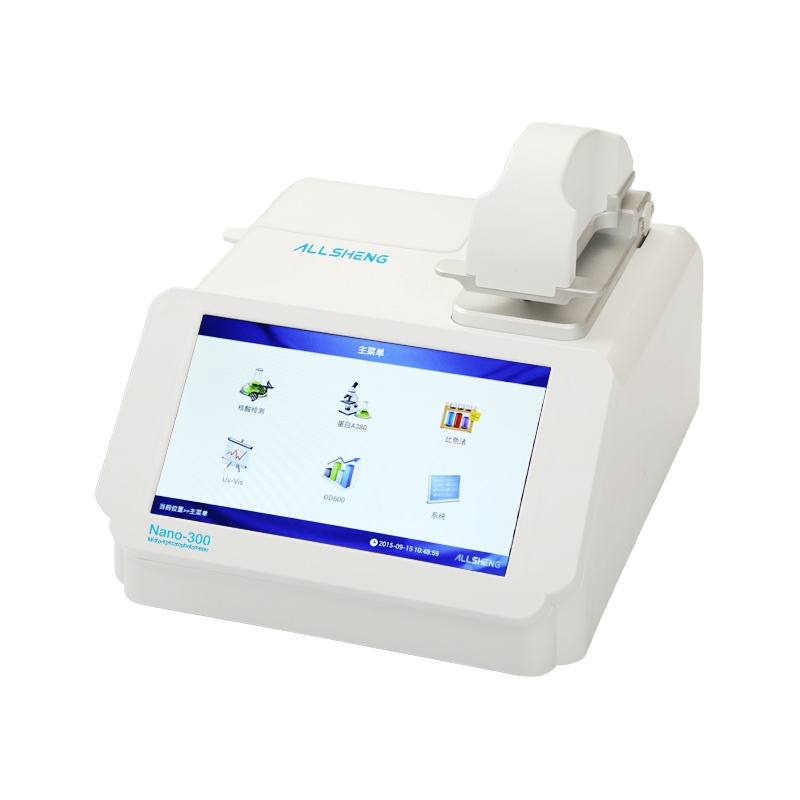 Микро-объем УФ Микропланшетный спектрометр Nano-300 Nano фотометр сенсорный экран микро-спектрофотометр
