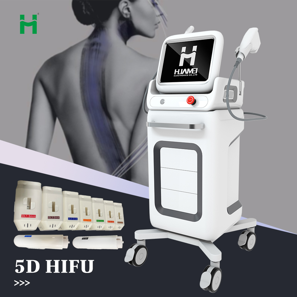 2020 5D hifu аппарат для лифтинга лица и тела, 8 картриджей, аппарат для лифтинга лица и тела для салона красоты, аппарат для лечения целлюлита