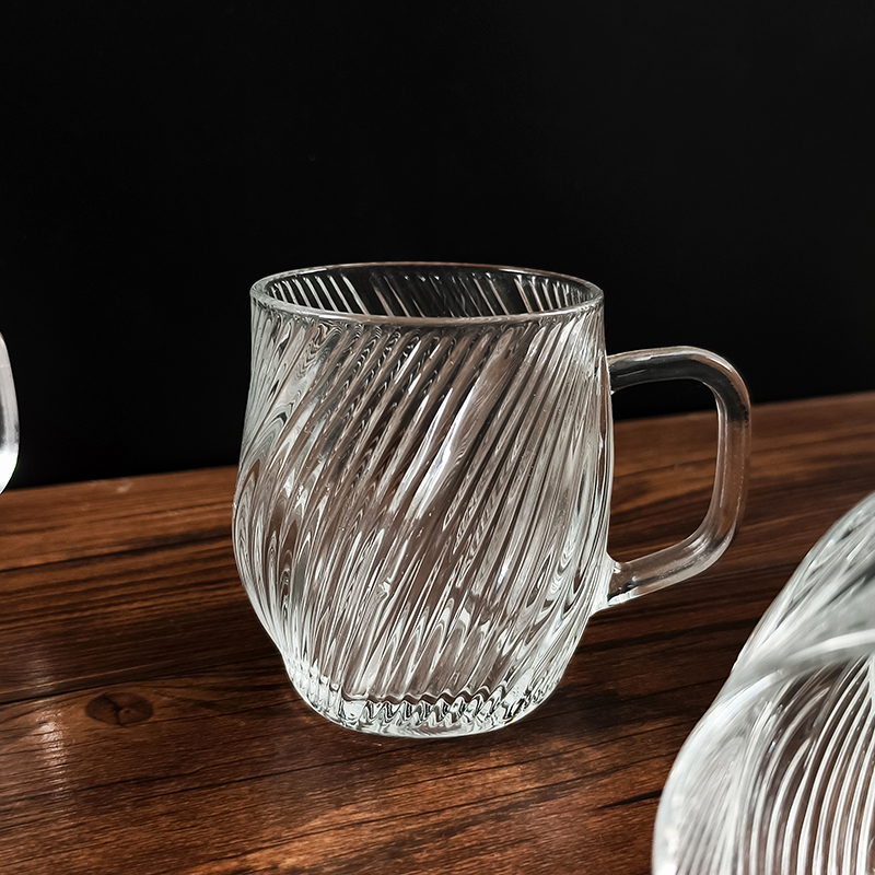 Glass Cup Exquisite Craftsmanship Finely Made with Smooth Edges Glass Cup