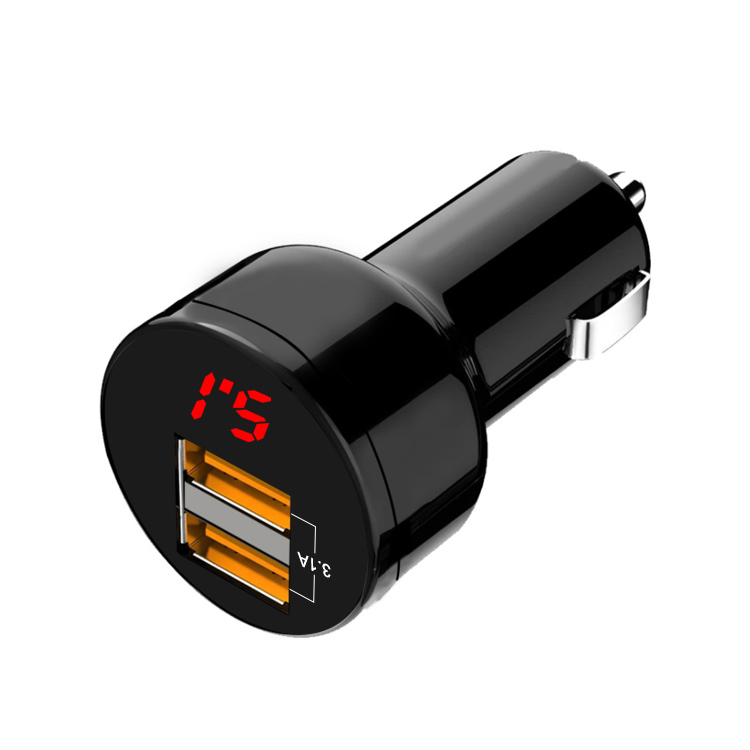 Автомобильное зарядное устройство Usb mp3 плеер с двойным usb-портом и быстрой зарядкой 31 А