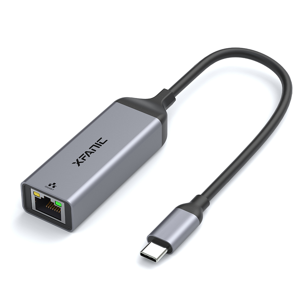 OEM Xfanic Mini Usb C Ethernet Lan адаптер 100 Мбит/с Usb-порт для Ethernet-кабеля скоростная сетевая карта