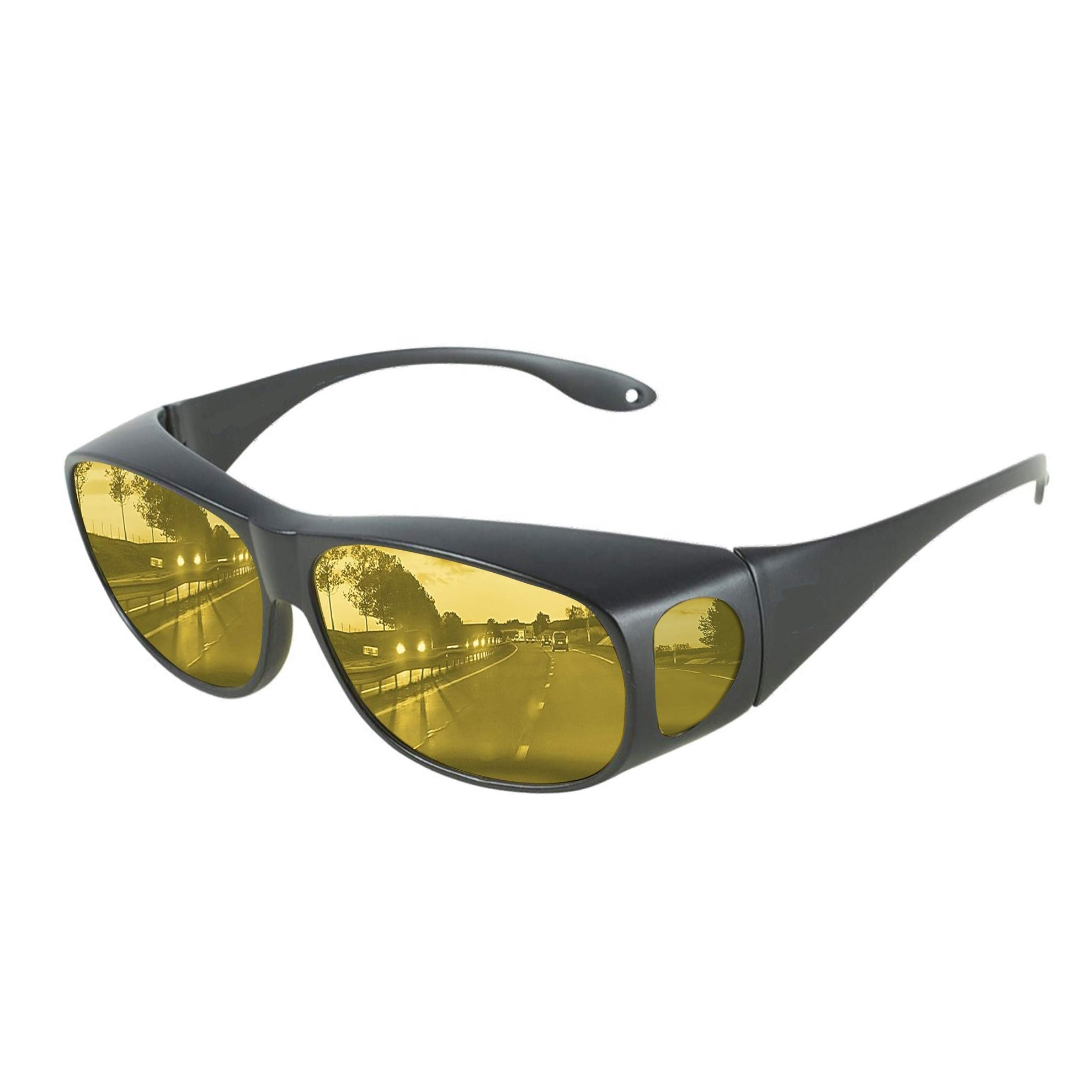Driving Glasses Night Vision Polarized Glasses For Men Protect Eyes Classic Colors Fit Over Glasses