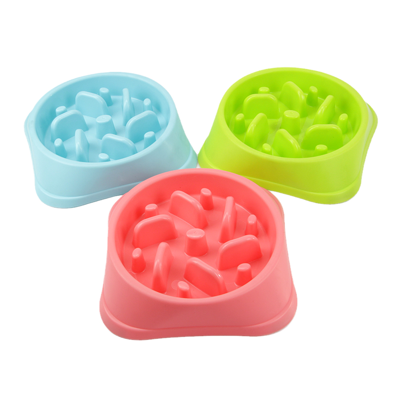 Food Grade Pet Feeding Round Plastic Bowl