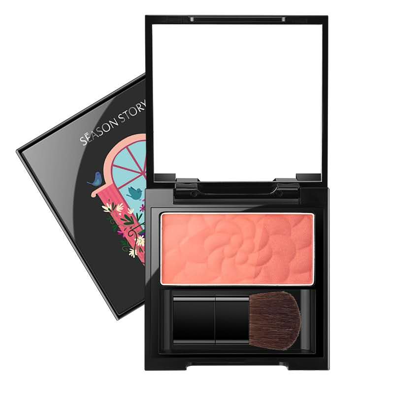 Seasons Story Secret Garden Creative Facial blush Repair Capacity Control Oil Setting Makeup Lasting Natural Brightens