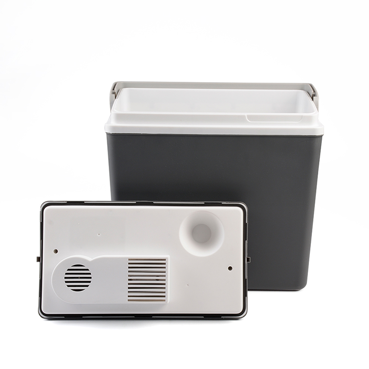 Factory wholesale hot sale 23L camping fridge 220V 12V AC DC cool box picnic travel outdoor electric cooler