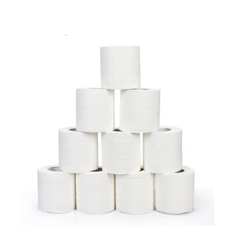 10 Rolls Pack Home Tissue Smooth Soft 3-Ply Toilet Paper Car Accessories Interior Car Paper Towels