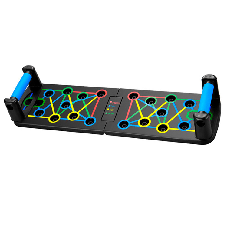factory Custom Logo Foldable Push Up Board Folding Push Up Training Board Push-up Board