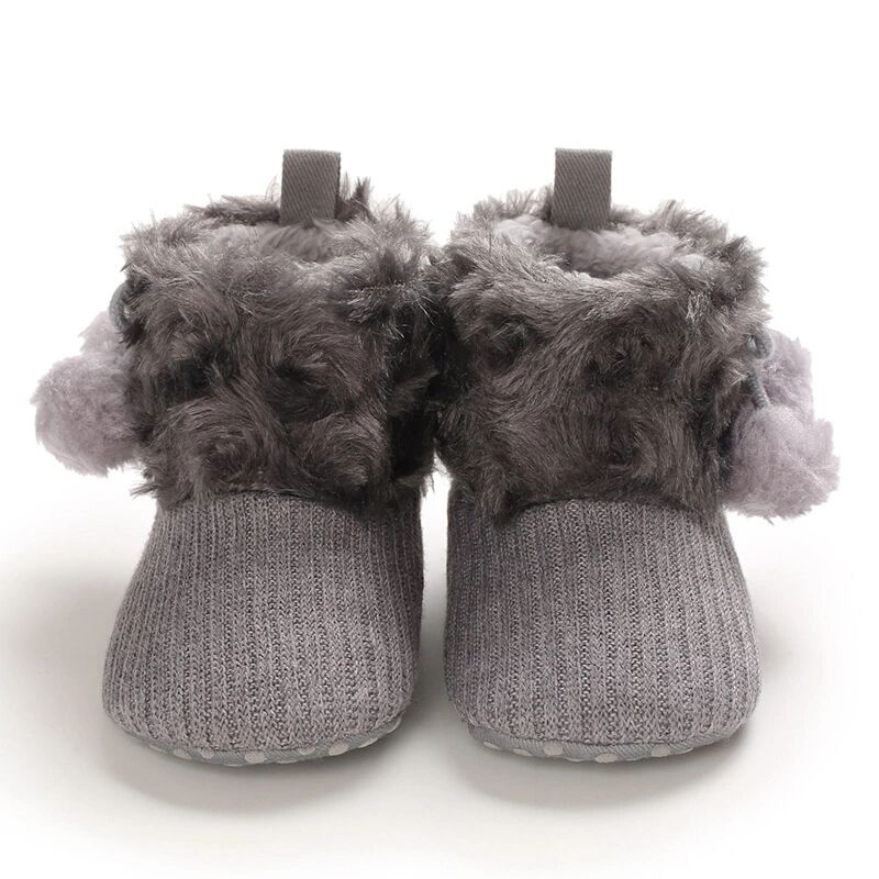 New Fashion Unisex Baby Booties Warm Baby Small MOQ Toddler Shoes Snow Boots For Indoor