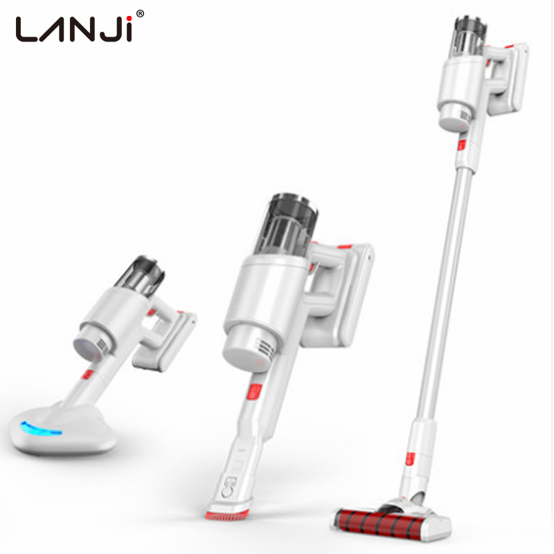 LJ01-DC100W LANJI Factory OEM/ODM беспроводной пылесос без мешка бытовой 3 в 1 ручной электрический пылесос