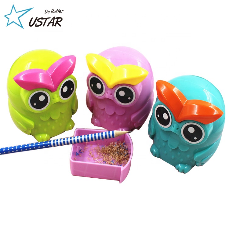 Small Animal Stationery Automatic Logo Children Pencil Sharpeners