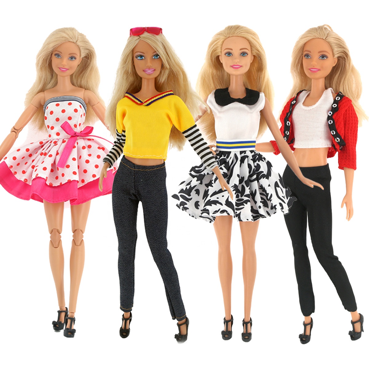 New arrival wholesale 12 inch baby barbi doll clothes for dolls