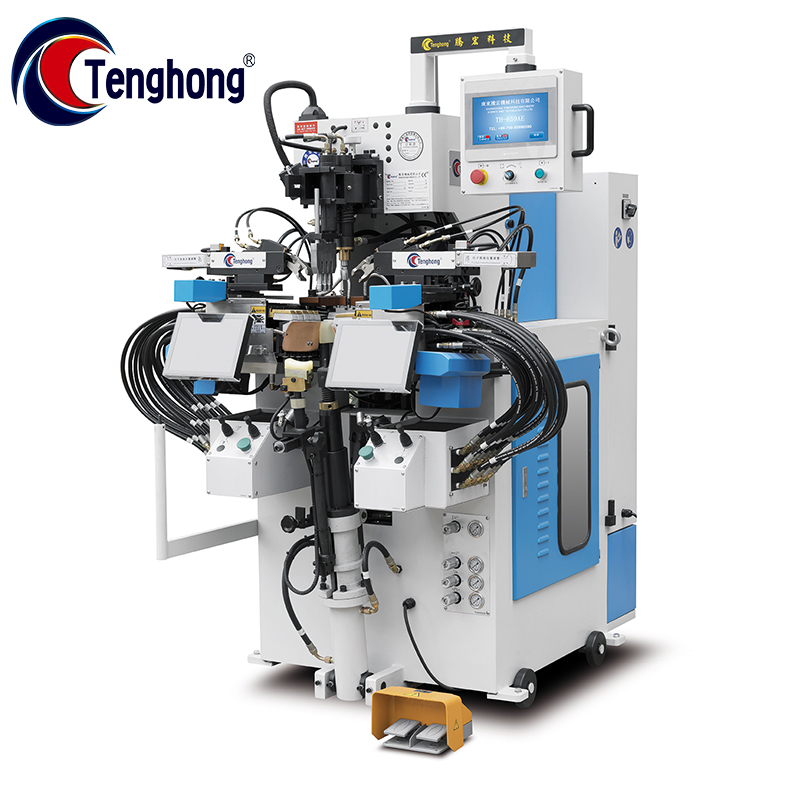 Compute Memory Control Automatic Side And Heel Seat Lasting Machine