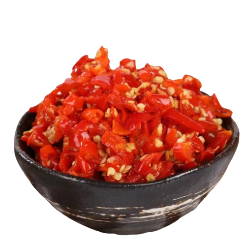 China Halal Certified Traditional Spicy Tomato Chili Seasoning 850g Packaged in Bottles Ingredients for Spicy Cooking