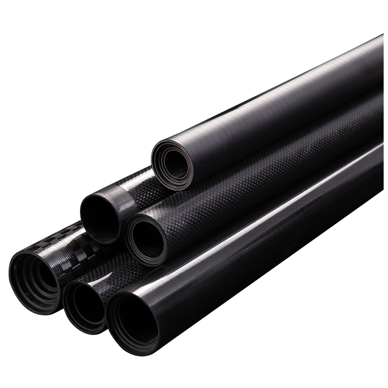 Factory Supply High Quality Carbon Fiber Custom Tube Carbon Fiber Round Tube For Sale
