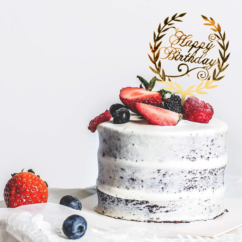 Partycool, топпер для торта на день рождения, акриловый Топпер для кексов для различных дней рождения