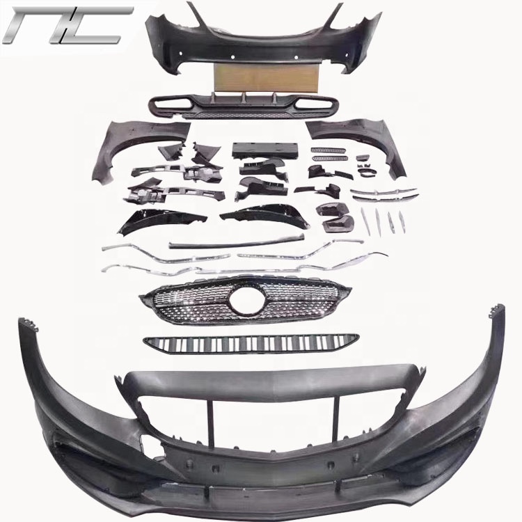 W205 Calsn Style High Quality Auto Body Kit For 2016-2019 Mercedes BENZ W205