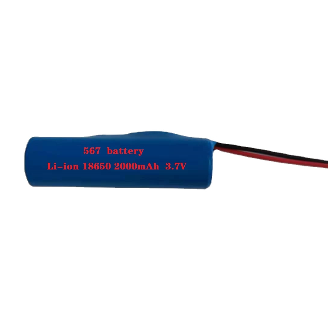 High Quality cheap price li-ion 18650 3.7V 2000mah 7.4Wh secondary battery pack with PCB