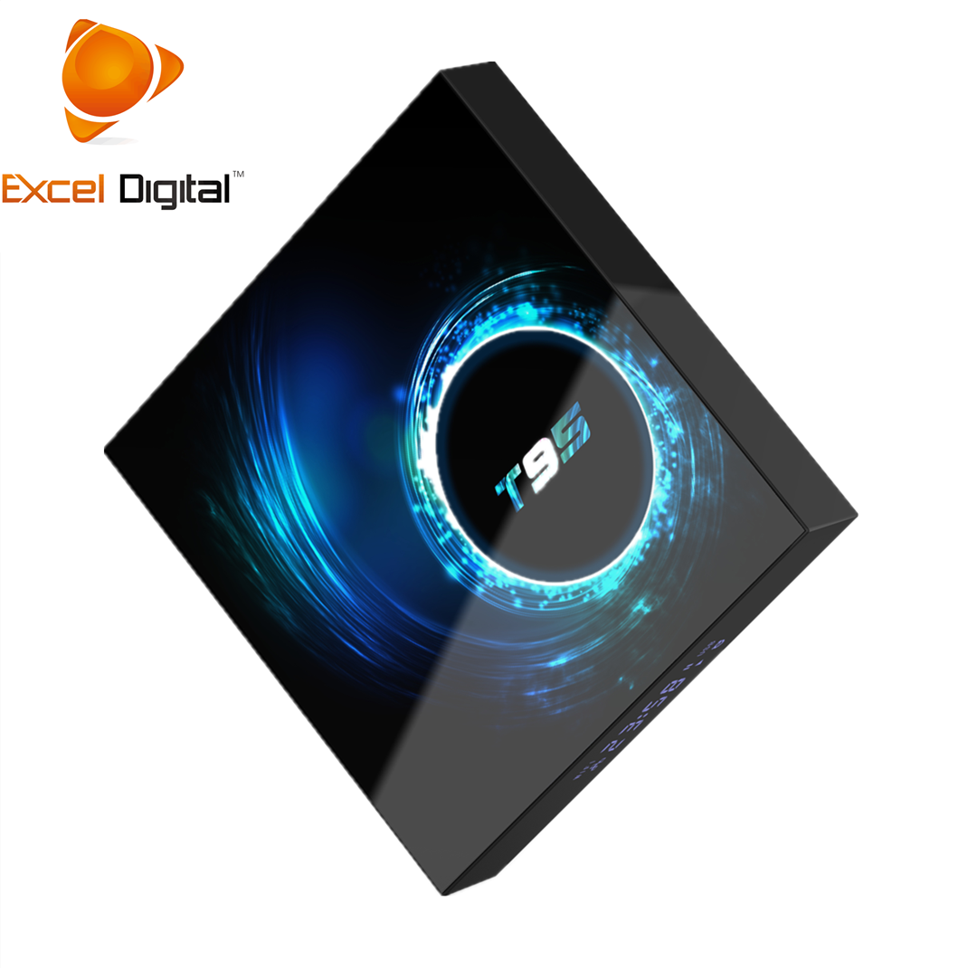 Цифровая ТВ-приставка Excel 4K Android 10 Allwinner H616 ТВ-приставка 4 ГБ 32 ГБ Wifi Поддержка 6K Смарт ТВ-приставка Android T95