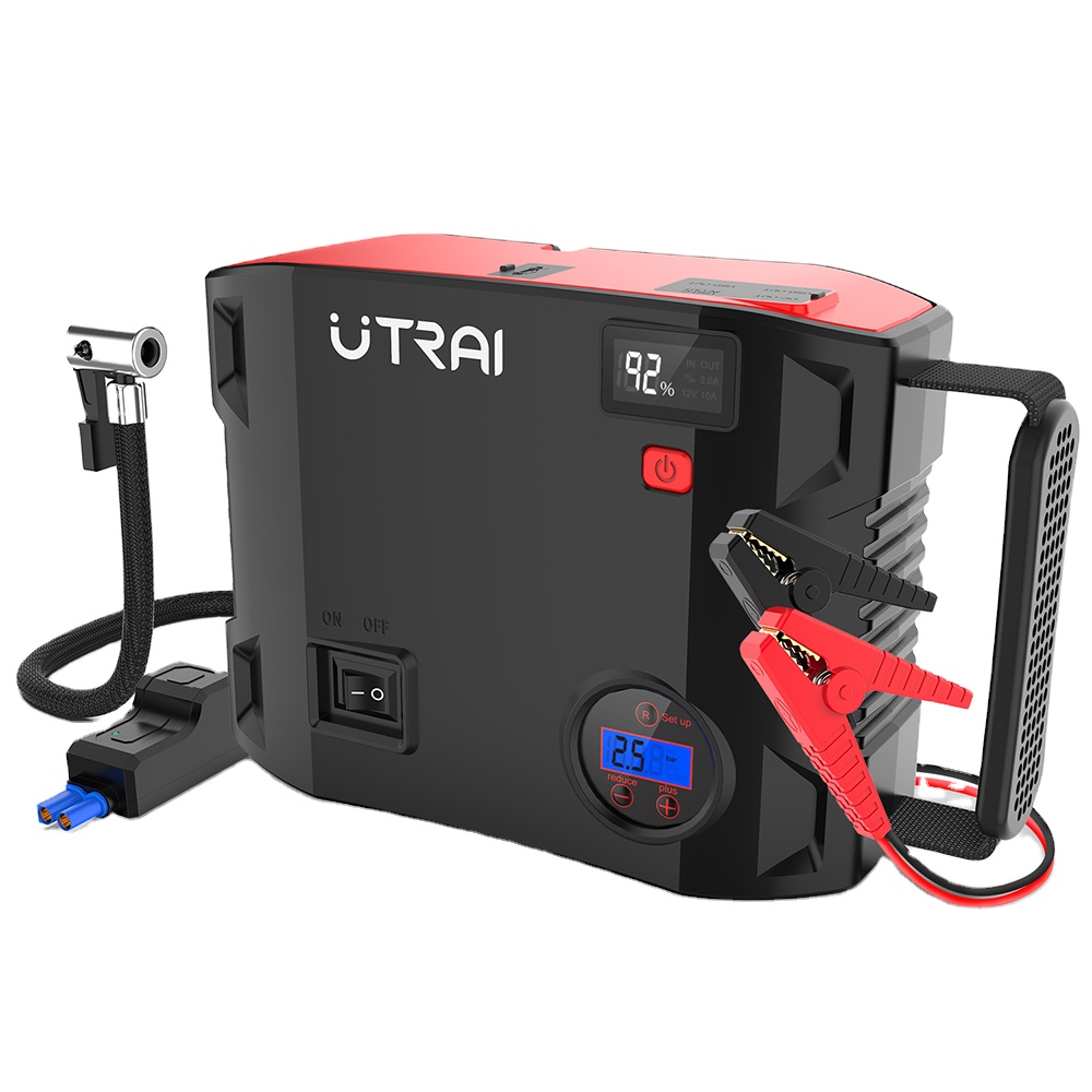 UTRAI Jstar 5 аварийных инструментов для автомобиля с воздушным насосом, 24000 мАч, 12 В постоянного тока