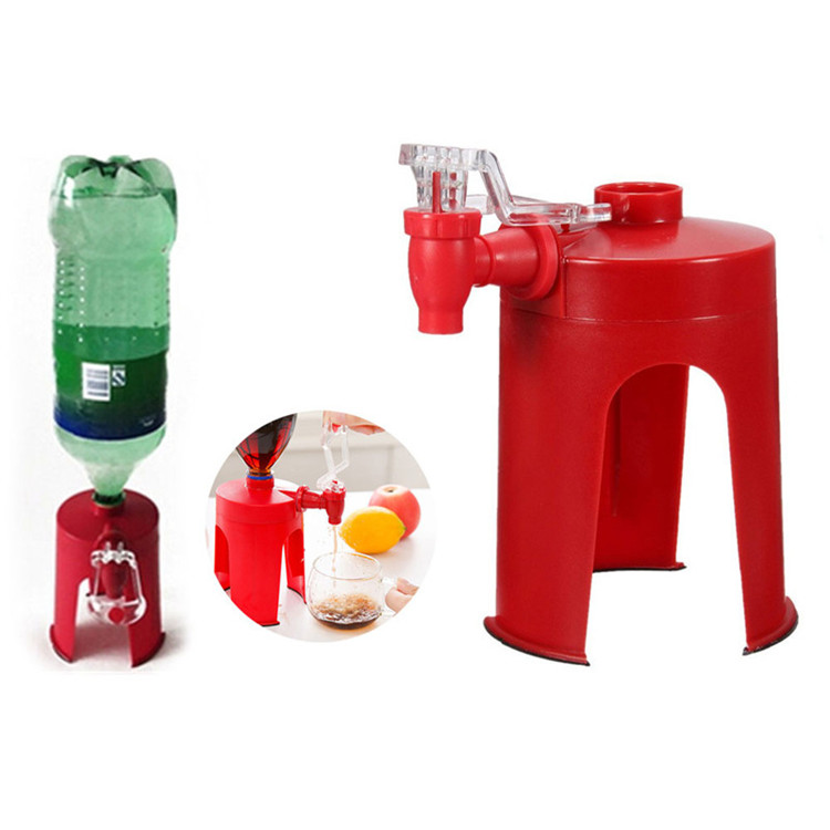 Custom Logo High Quality Cold Soft Drink Saver Soda Beverage Portable Water Bottle Dispenser