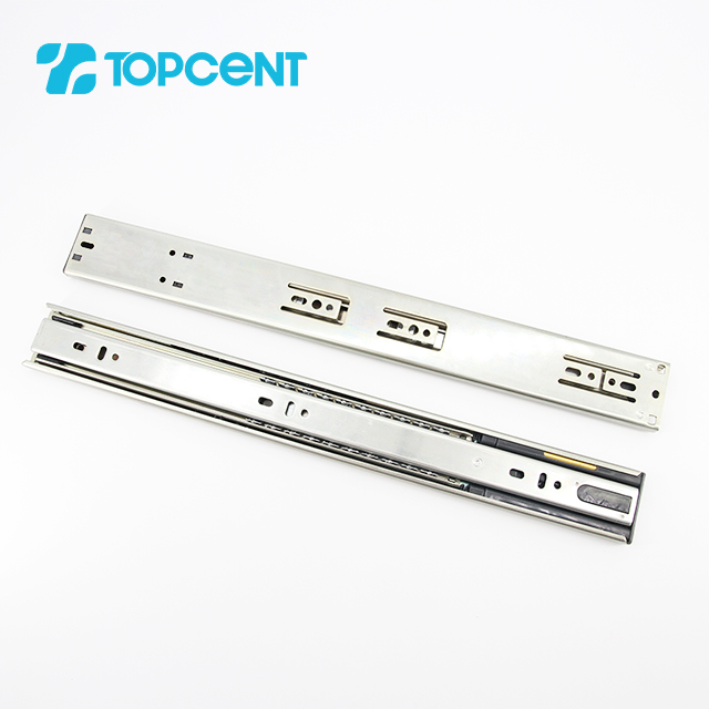 TOPCENT Full extension soft closing drawer slide kitchen drawer slide box heavy duty drawer slide