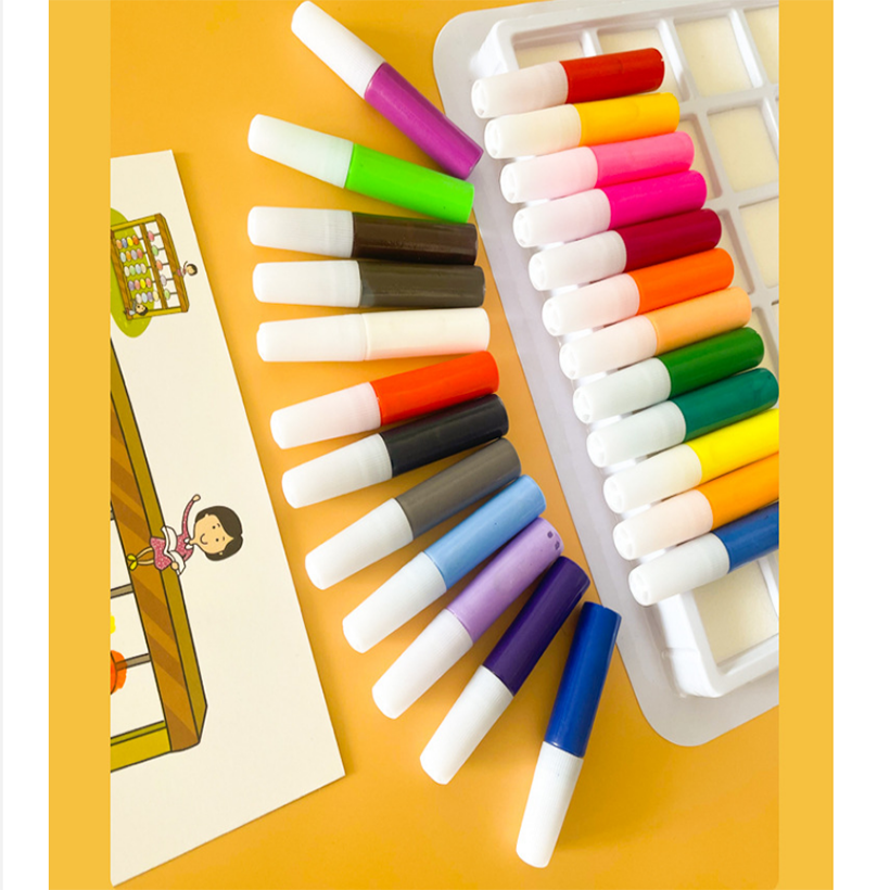 The Most Popular Color Pigment Dyestuff Set Fluid Painting Acrylic Pigment Kit Acrylic For Kids Colour Painting