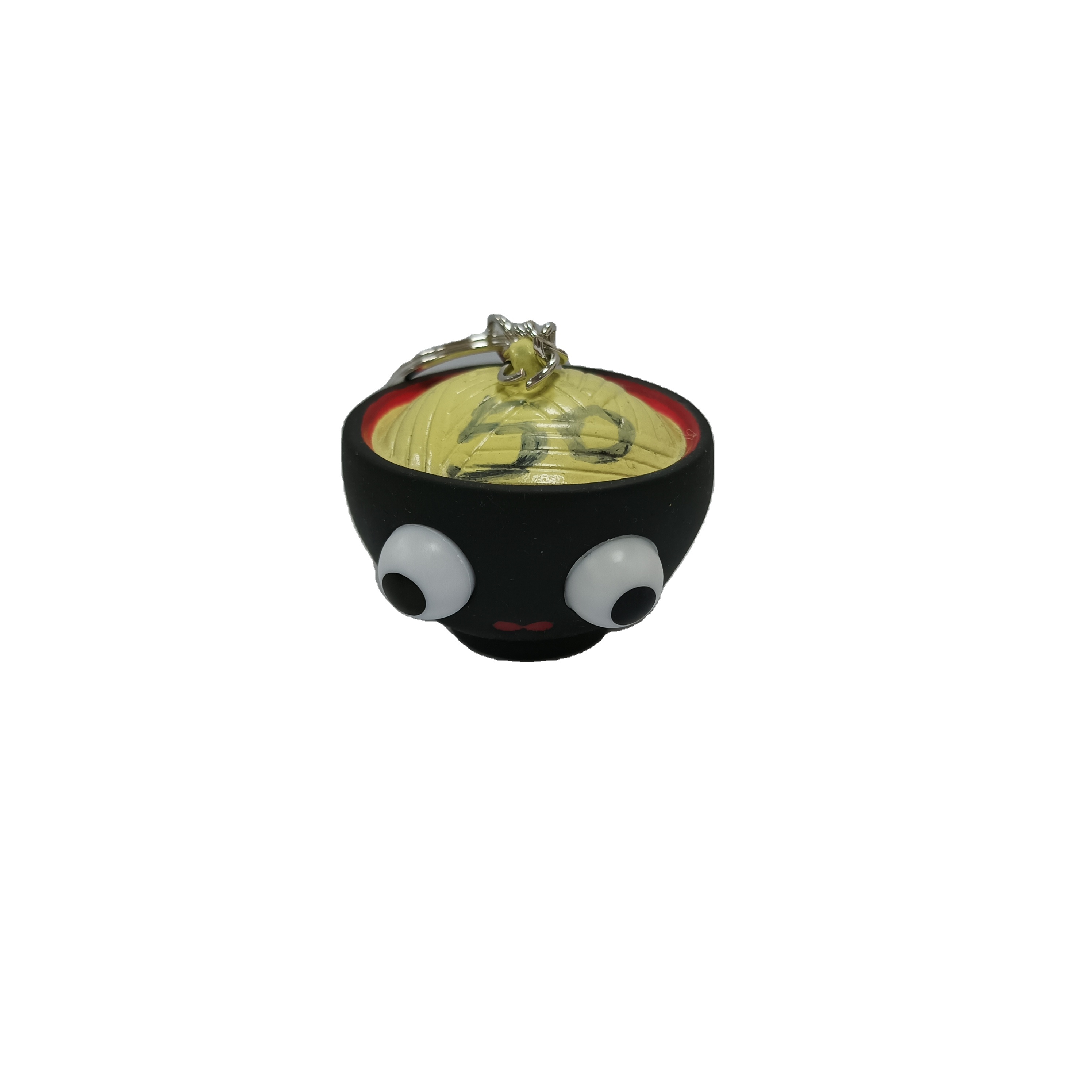 Stock selling pvc toys 3D plastic toys, plastic bowl shaped vinyl cartoon toys for child
