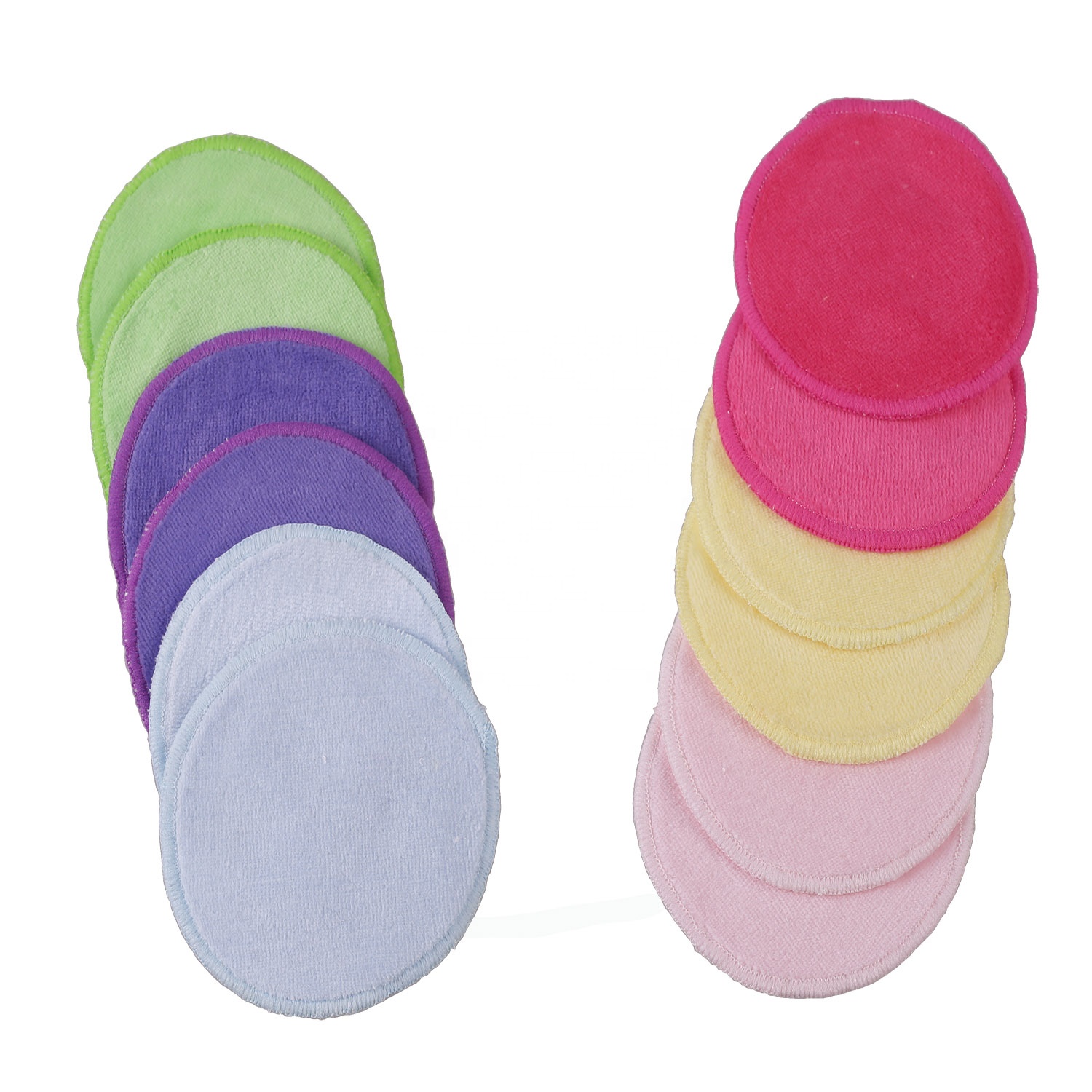 Wholesale Eco Friendly Bamboo Cotton Reusable Makeup Remover Super Soft Microfiber Makeup Remover