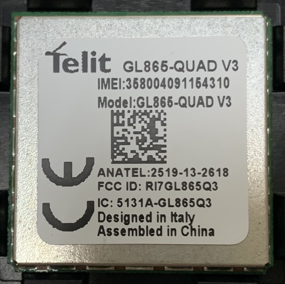 Телит GSM GPRS модуль GL865-Quad V3
