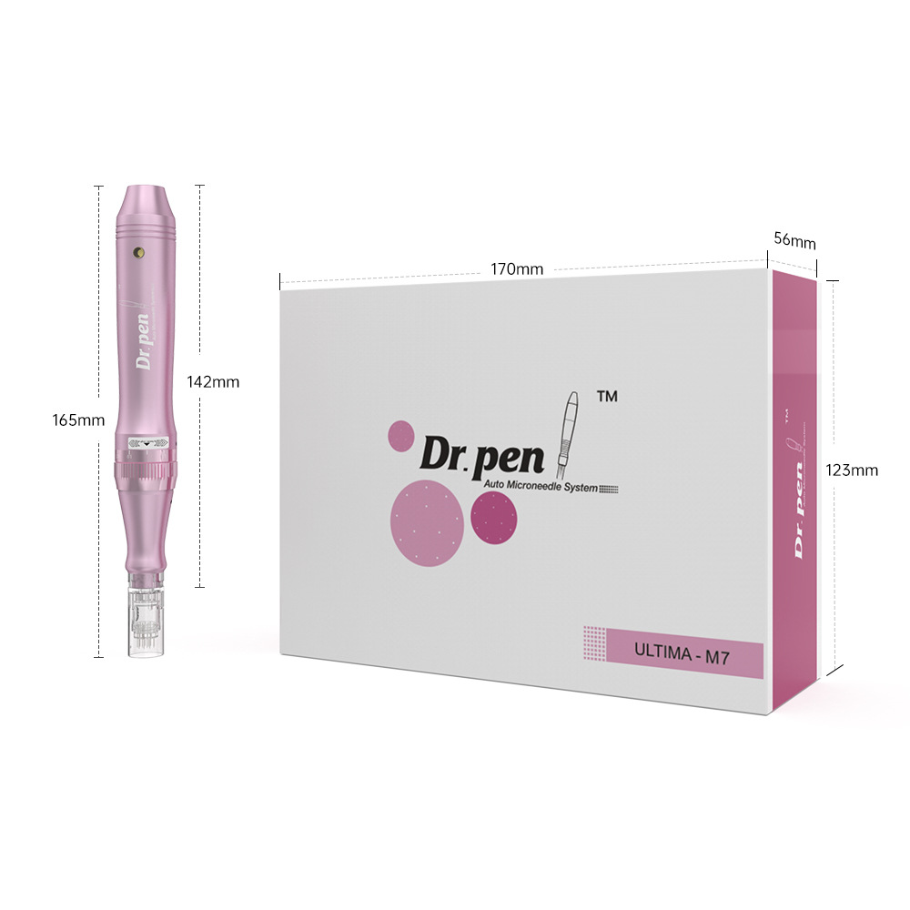 Лидер продаж, Цифровая Электрическая ручка Dr Pen M7, автоматическая микроигла, регулируемая игла 0,25 мм-3 мм Dr Pen M7