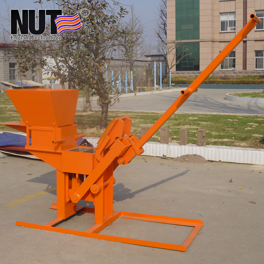 Interlock brick making machine Manual brick machine hand block machine clay brick
