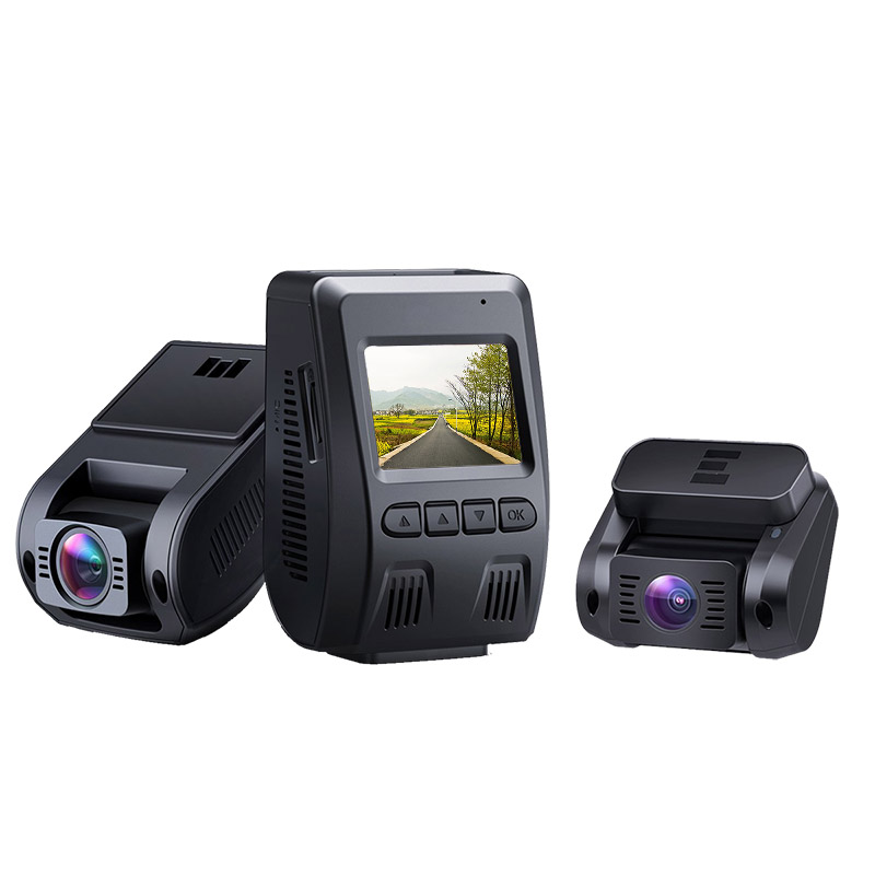 Amazon AUKEY высокое качество NTK96675 Sony Датчик 1080P 2K 4K Wifi GPS двойная камера видеорегистратор Двойной объектив передний и задний видеорегистратор
